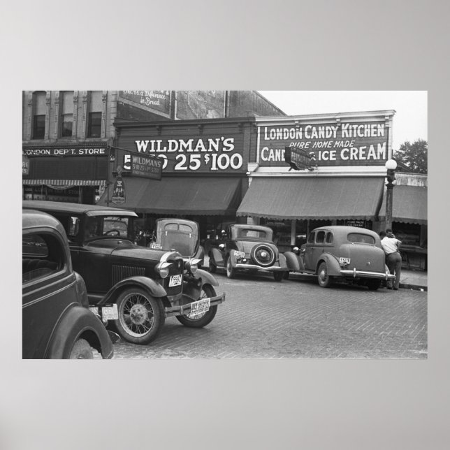 London Candy Kitchen, 1938 Poster (Front)