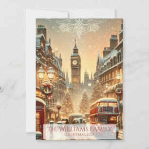 London Christmas Card – London Festive Scene