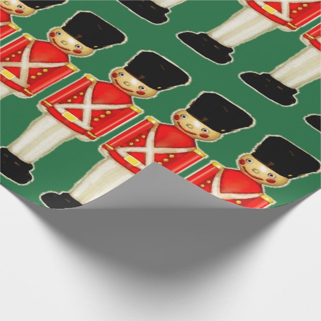 London Christmas Wrapping Paper (Corner)