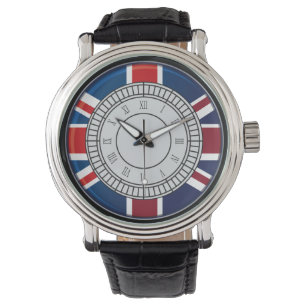 London City  Big Ben Clock Face Watch