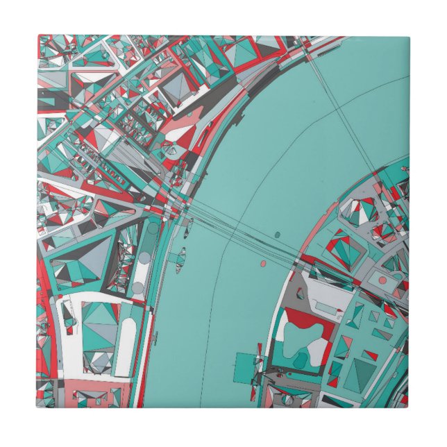 London City Structure Map Tile (Front)