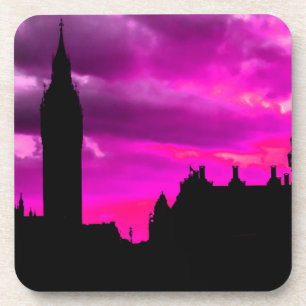 London City Sunset Coaster