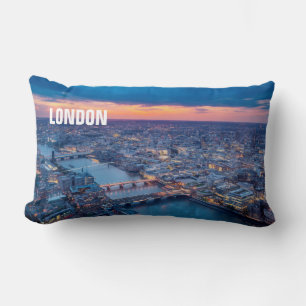 London Cityscape Lumbar Cushion