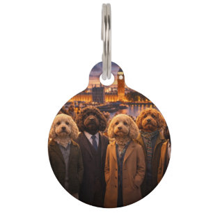 London Cockapoo Dog Tag   British Cockapoo Pet ID 