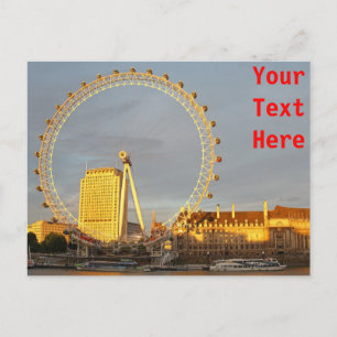 London customizable Postcard