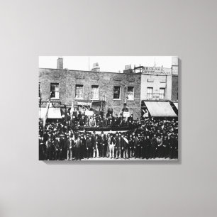 London Dock Strike, 1889 2 Canvas Print