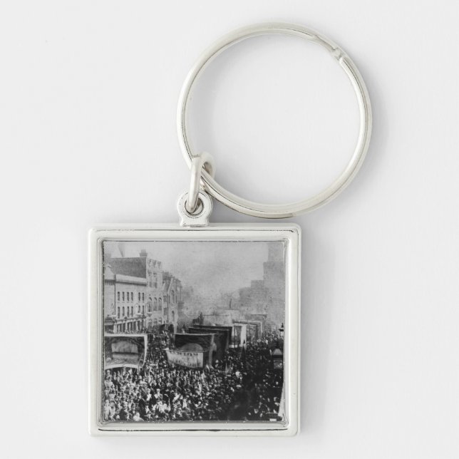London Dock Strike, 1889 Key Ring (Front)