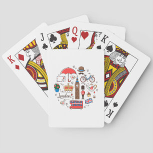 London Doodles Playing Cards