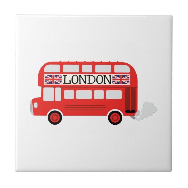 London Double Decker Tile (Front)