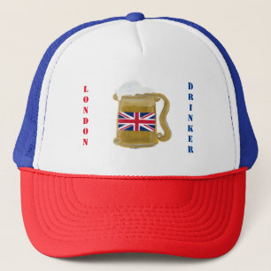 LONDON DRINKER TRUCKER HAT