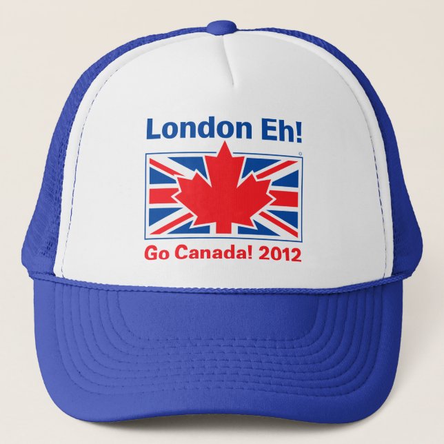 London Eh! Trucker Hat (Front)