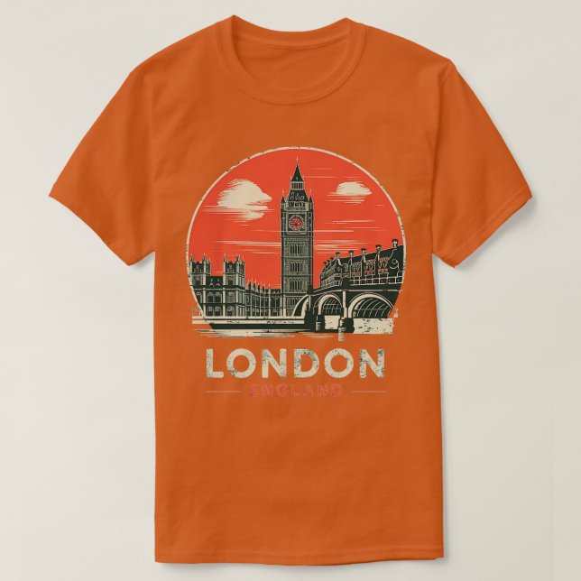 london england 1 T-Shirt (Design Front)