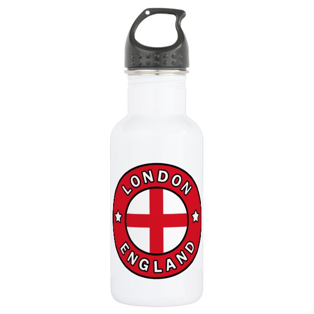 London England 532 Ml Water Bottle (Front)