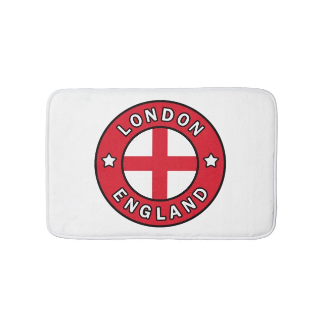 London England Bath Mat (Front)