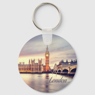London England Big Ben Key Ring