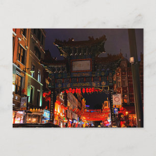 London, England Chinatown #1 Postcard