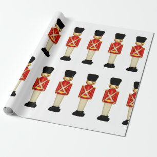 London England Christmas Wrapping Paper
