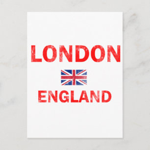 London England Designs Postcard