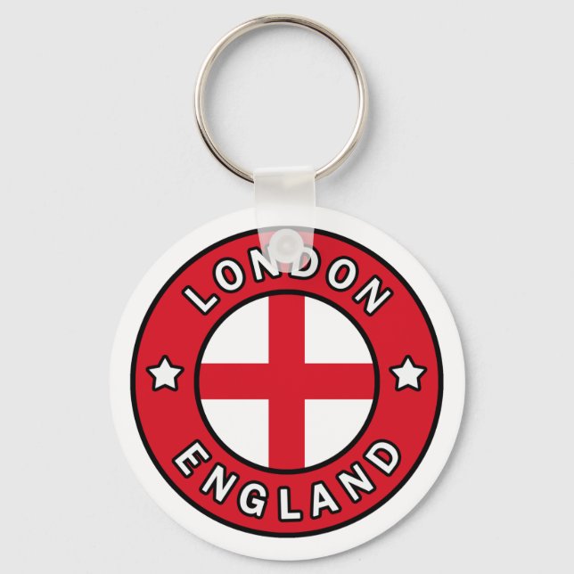 London England Key Ring (Front)