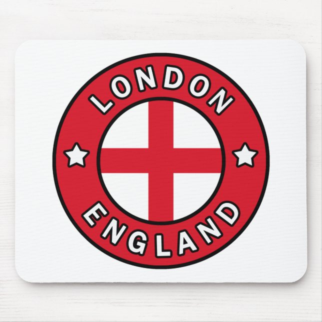 London England Mouse Pad (Front)