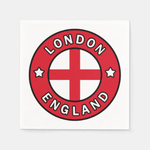 London England Napkin