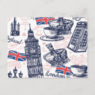 London, England Postcard