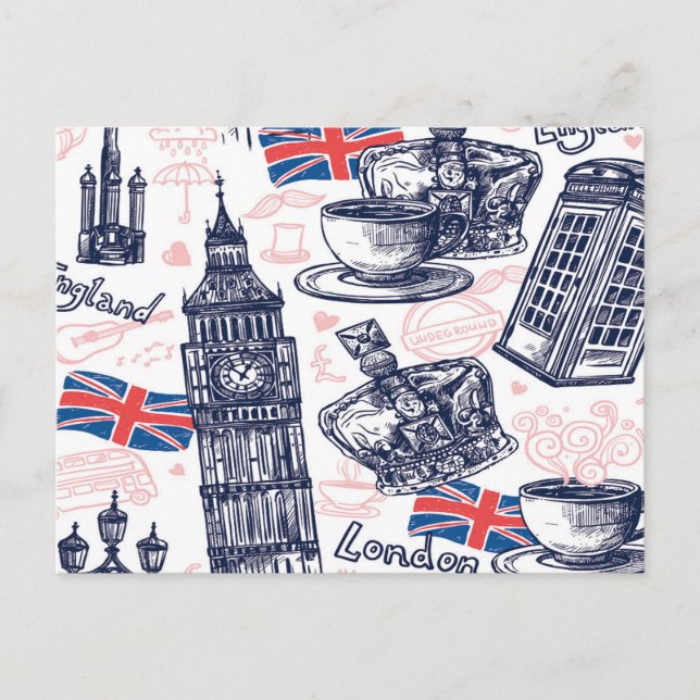 London, England Postcard (Front)