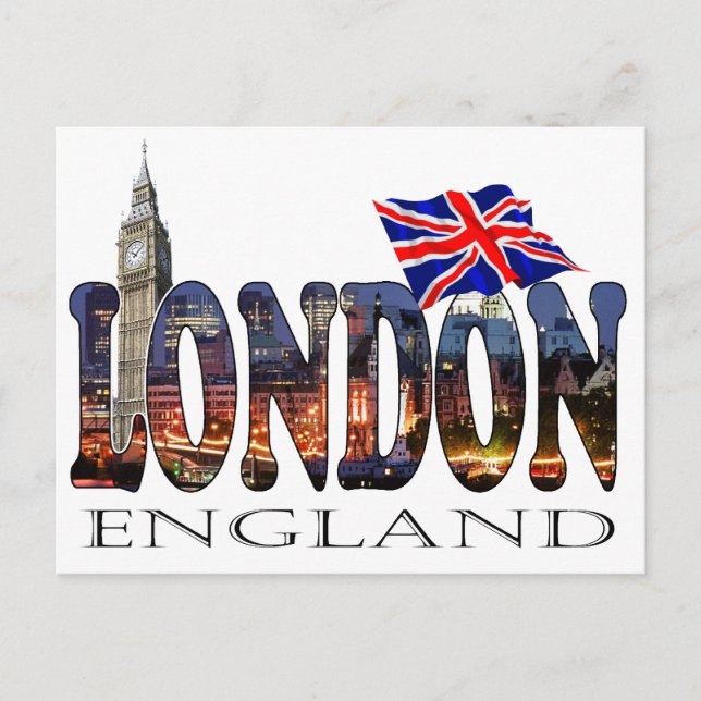 London England Postcard (Front)
