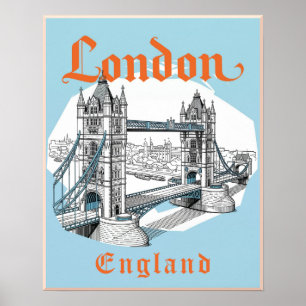 London, England Poster