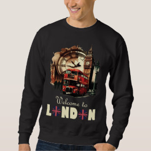 London England Souvenir Tourist For Men Women Kids Sweatshirt