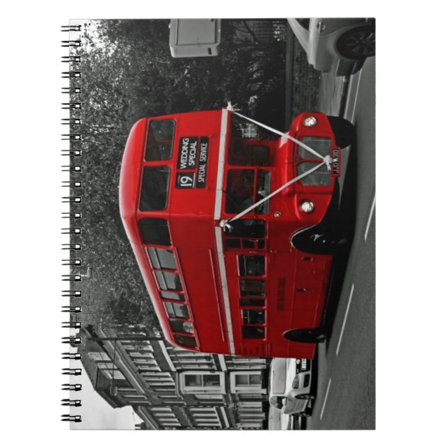 London England Spiral Notebook (Front)