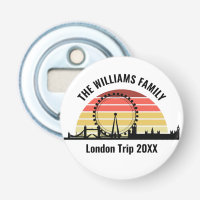 London England Sunset Custom Family Trip