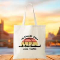 London England Sunset Custom Family Trip