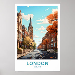 London England Travel Print