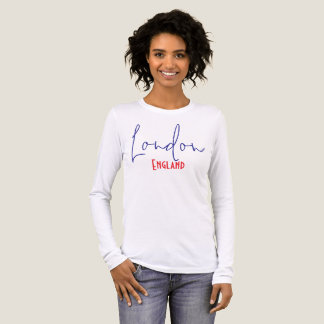 London, England, UK Travel Souvenir Gift Tri-Blend Shirt