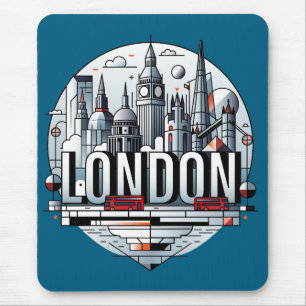 London England United Kingdom Mouse Pad