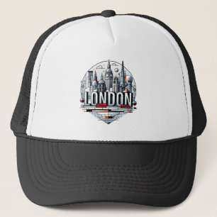 London England United Kingdom Trucker Hat