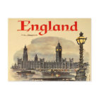 london England Vintage retro tourism Big Ben
