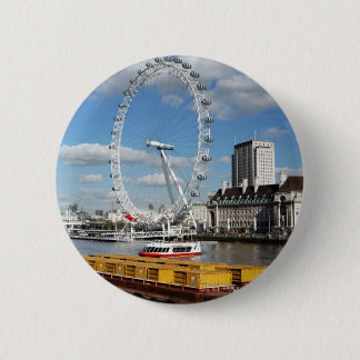 London Eye 6 Cm Round Badge