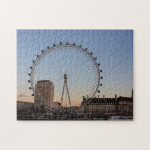 London Eye at Sunset Jigsaw Puzzle