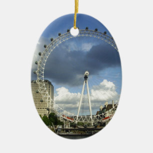 London Eye Ceramic Tree Decoration