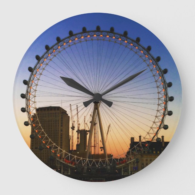 London Eye circle Wall Clock (Front)