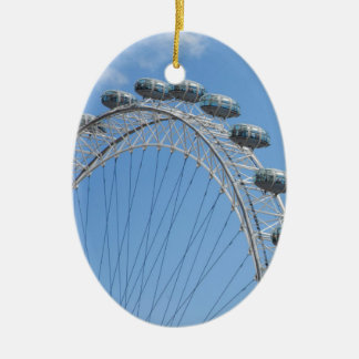 London eye ferris wheel ceramic tree decoration