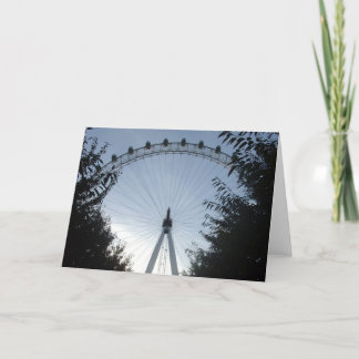 London Eye Greetings Card