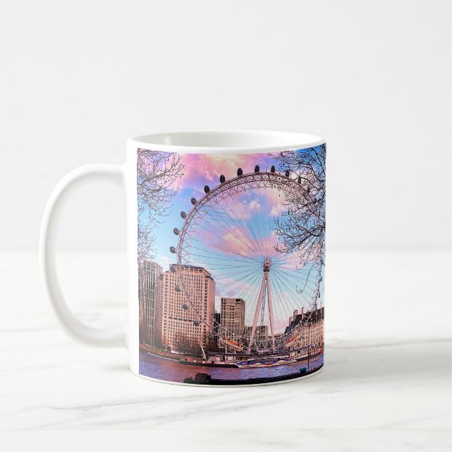 London Eye Observation Wheel #2 Mug (Left)