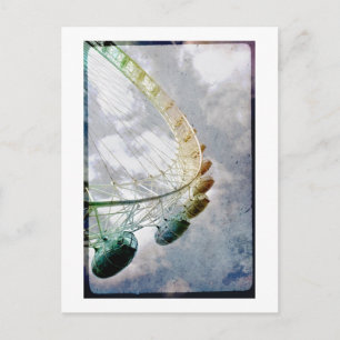 london eye postcard