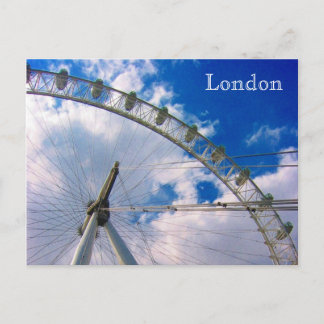 london eye postcard