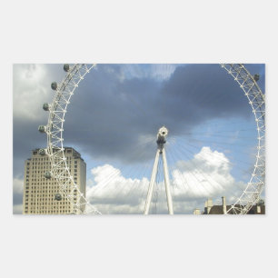 London Eye Rectangular Sticker