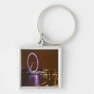 London Eye, River Thames and lights from Key Ring