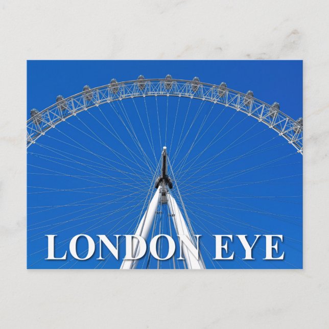 London Eye UK Postcard (Front)